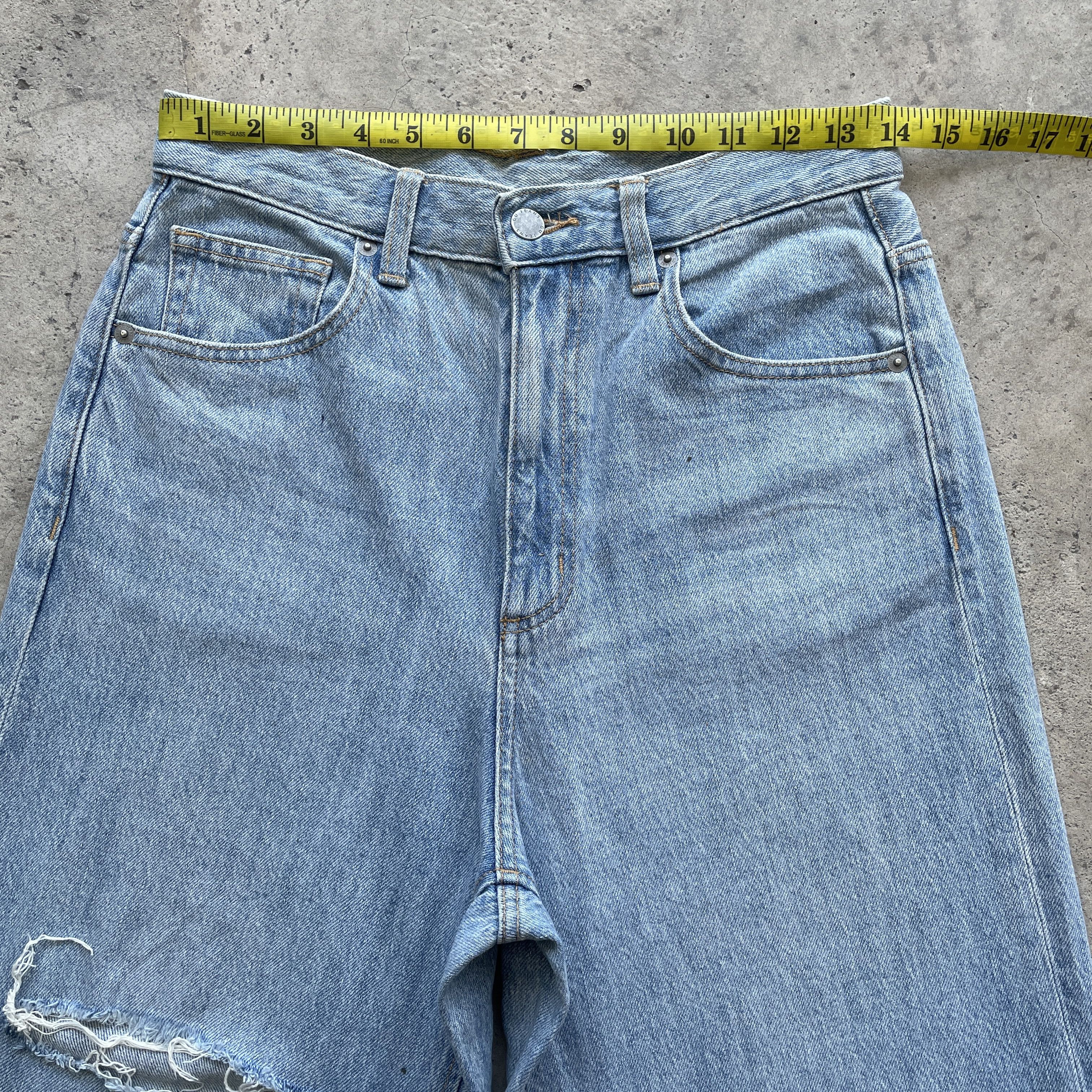Japanese Brand VINTAGE JAPANESE JEANS FADED DISTRESSED FLARE DENIM PANTS Size US 28 / EU 44 - 5 Thumbnail