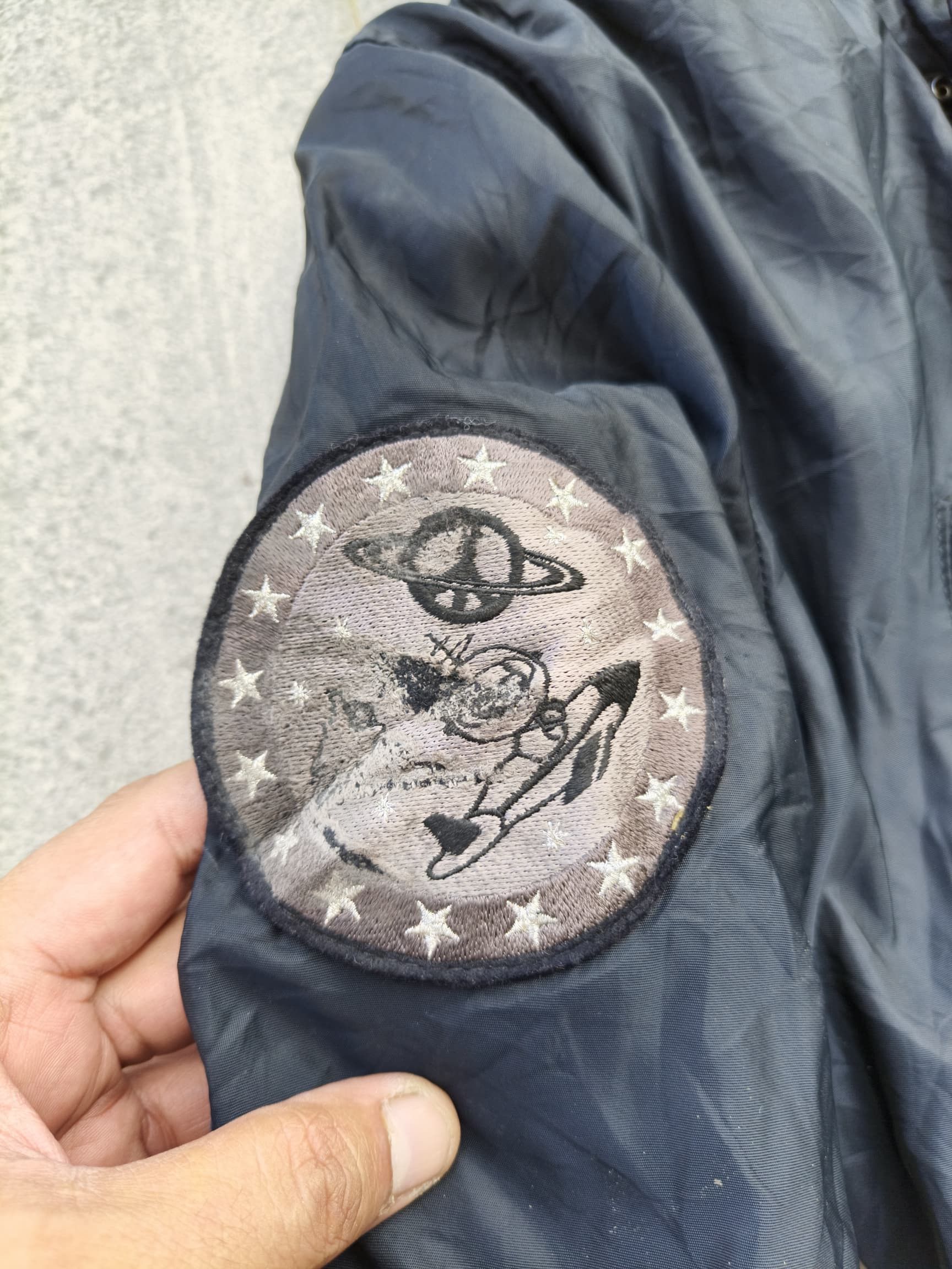 Lucien Pellat-Finet Lucien Pellat-Finet Skull Patched Hooded Bomber Jacket Size US XS / EU 42 / 0 - 6 Thumbnail