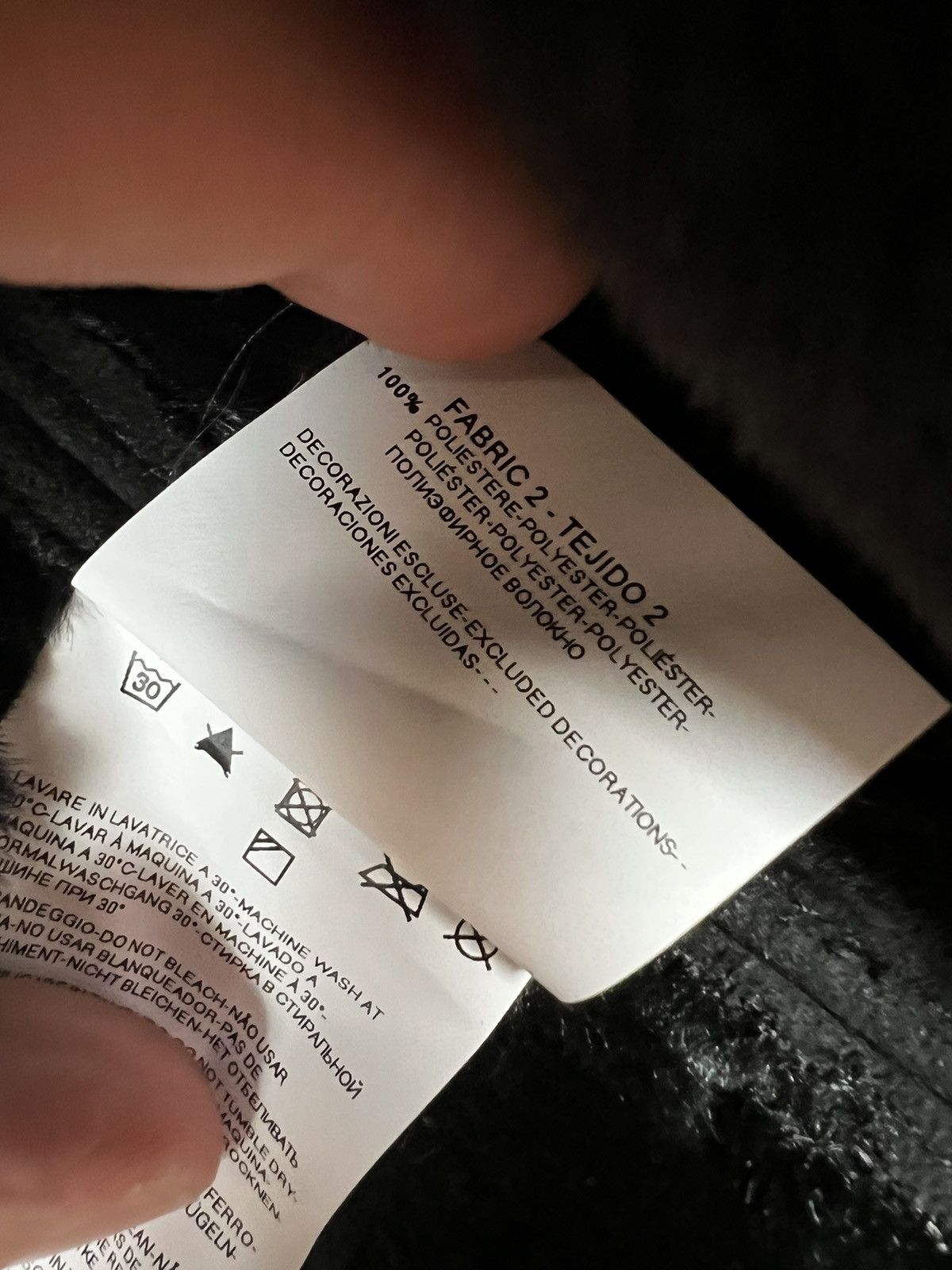 Giorgio Armani Armani jeans jacket y2k black women’s jacket Size XS / US 0-2 / IT 36-38 - 9 Thumbnail