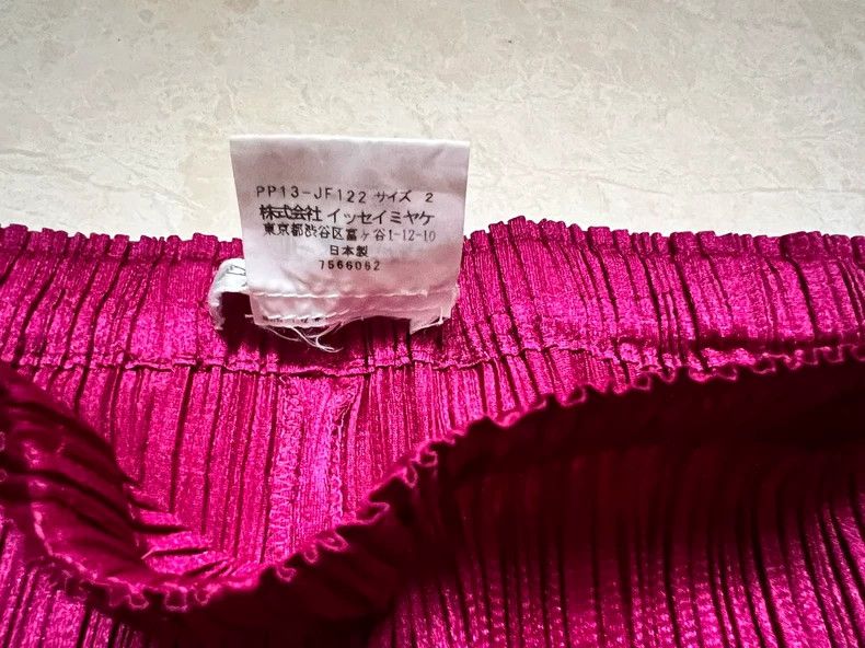 Issey Miyake issey miyake size:2 Purple skinny pants 2506-Nextarrow Size 42" / US 20 - 3 Thumbnail
