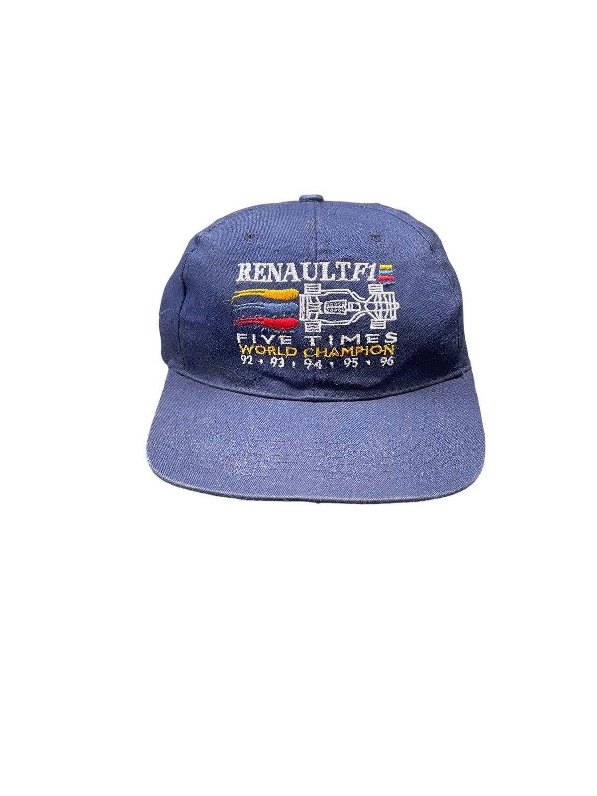 Vintage Vintage Renault F1 Champion Cap Size ONE SIZE - 1 Thumbnail