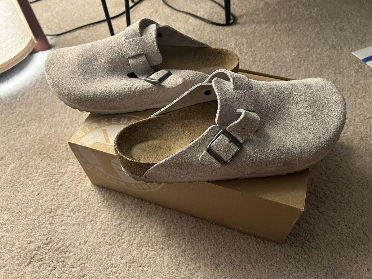 Birkenstock × Stussy STUSSY X BIRKENSTOCK BOSTON BONE Size US 10 / EU 43 - 3 Thumbnail