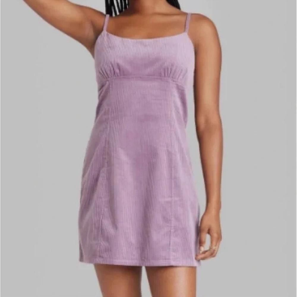 Designer Wild Fable l Lavender Corduroy Dress XS Size XS / US 0-2 / IT 36-38 - 9 Thumbnail