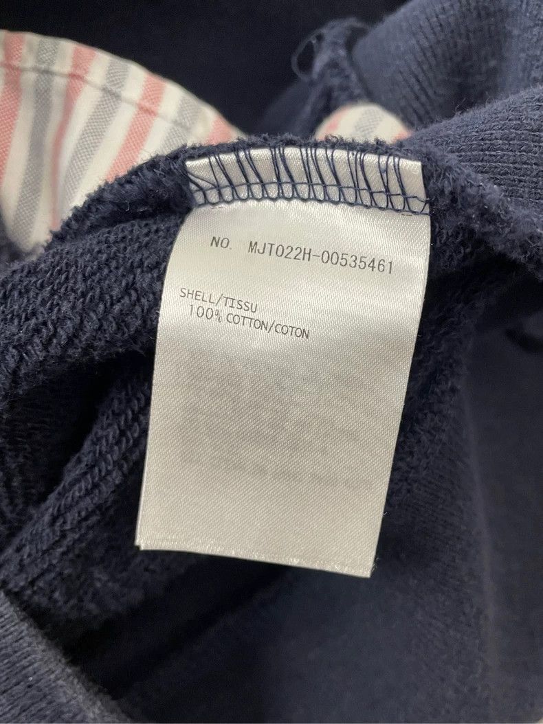 Thom Browne Thom browne Dark blue four-striped zipper jacket 2504-Nexta Size US XS / EU 42 / 0 - 7 Thumbnail