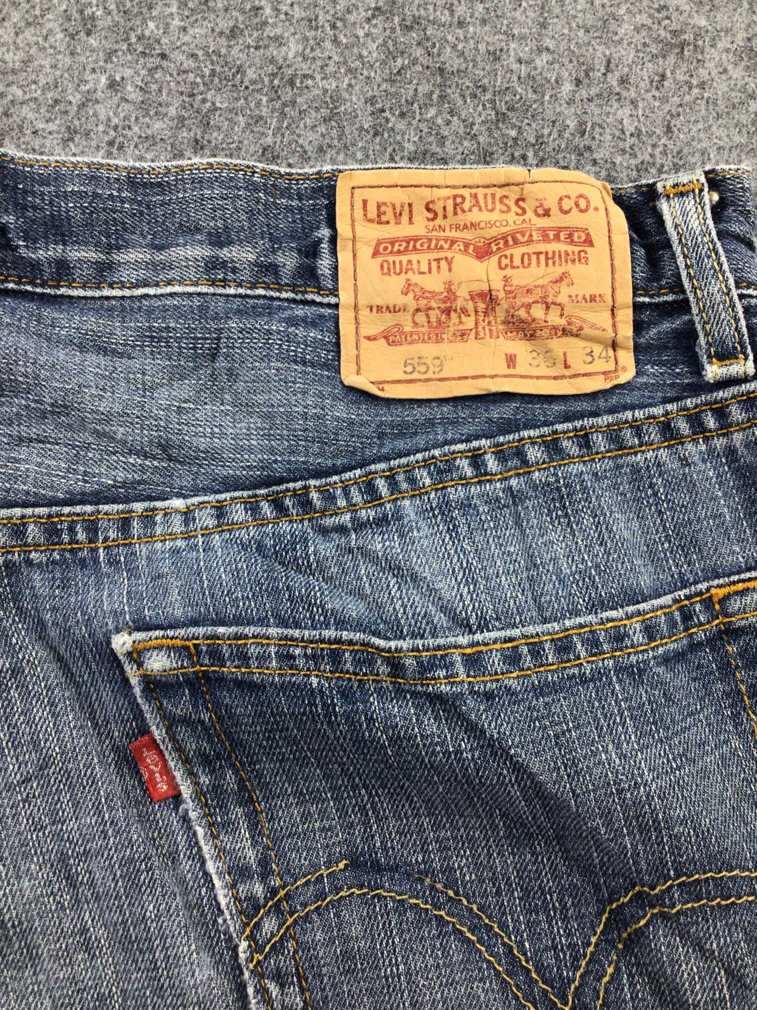 Levi's Vintage Levis 559 Jeans -J851 Size US 36 / EU 52 - 5 Thumbnail