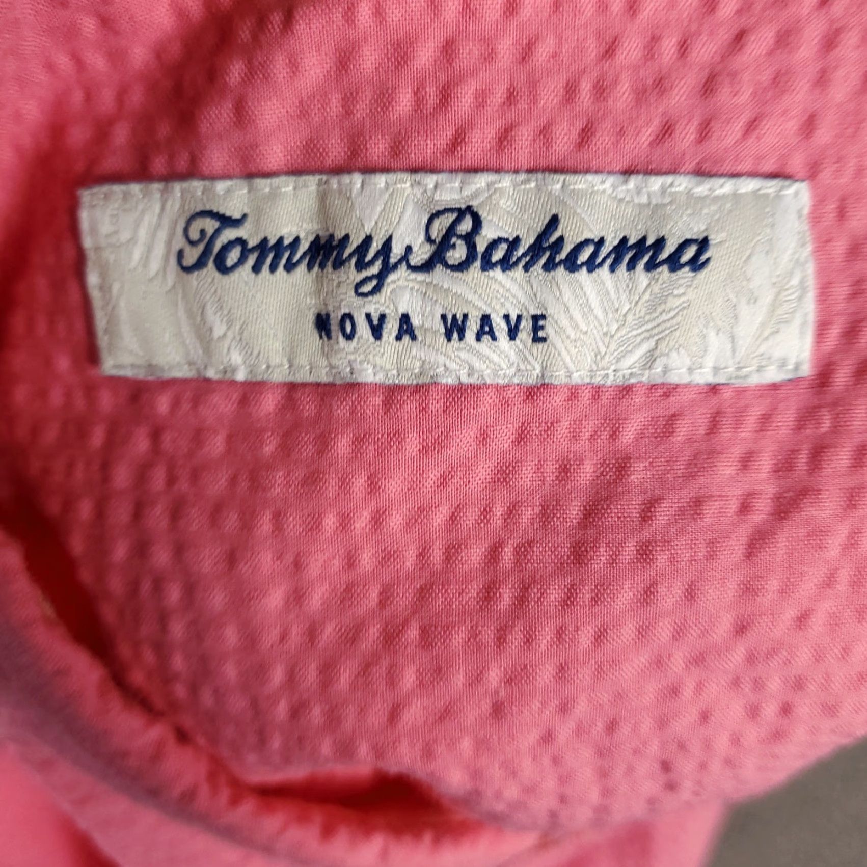 Tommy Bahama Tommy Bahama Shirt Mens Medium Pink Short Sleeve Button-Up Casual Cotton Blend Mens Size US M / EU 48-50 / 2 - 7 Thumbnail