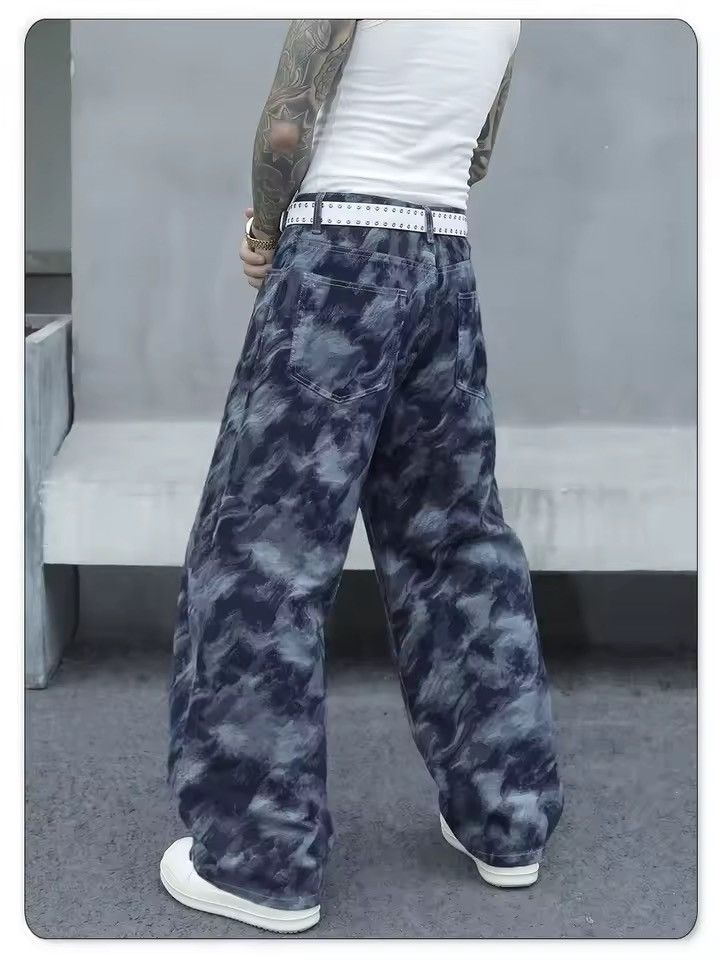 Japanese Brand Flared Punk Jeans Size US 31 - 2 Thumbnail