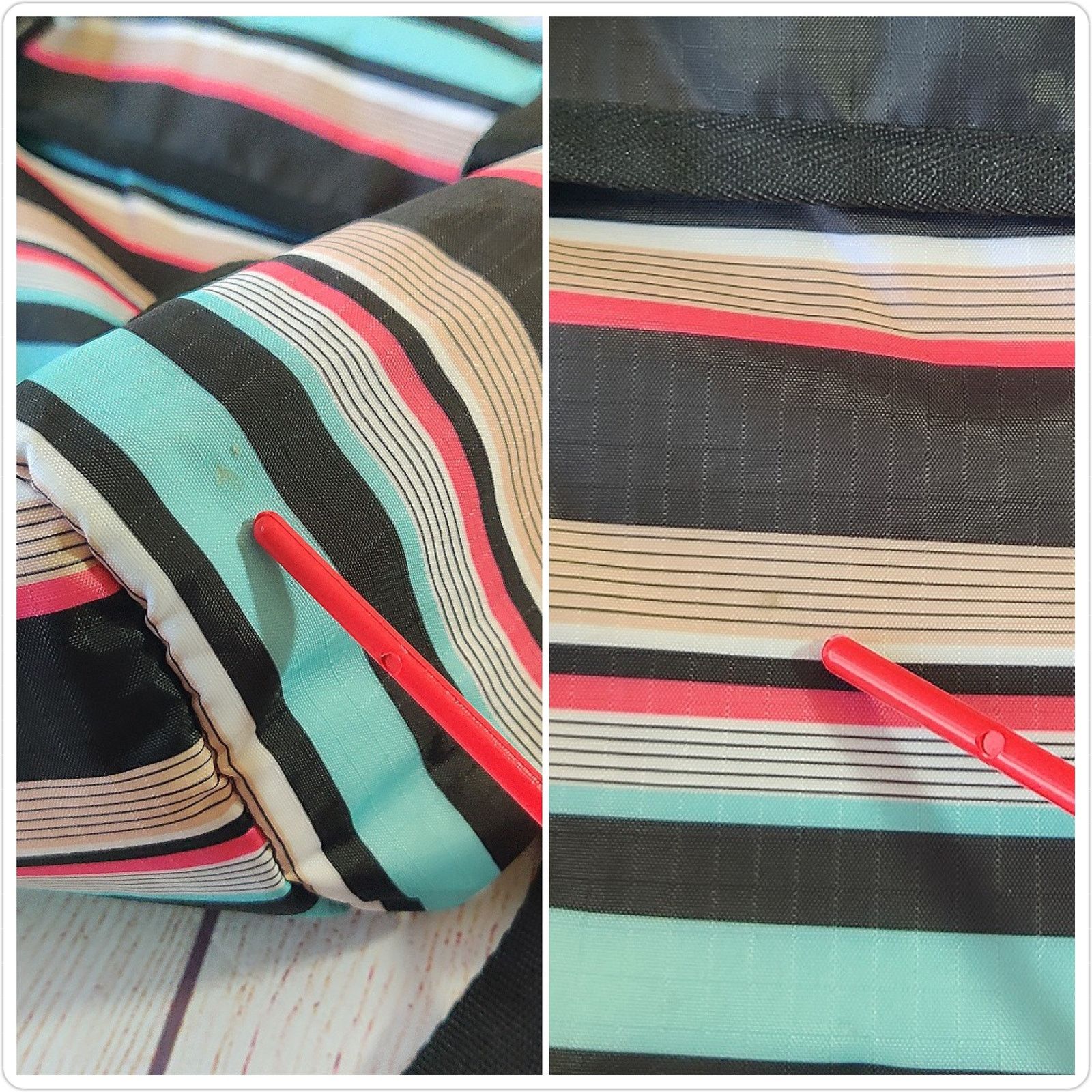 LeSportsac LeSportsac Tennis Stripe Journey Backpack Large NWT Size ONE SIZE - 11 Thumbnail