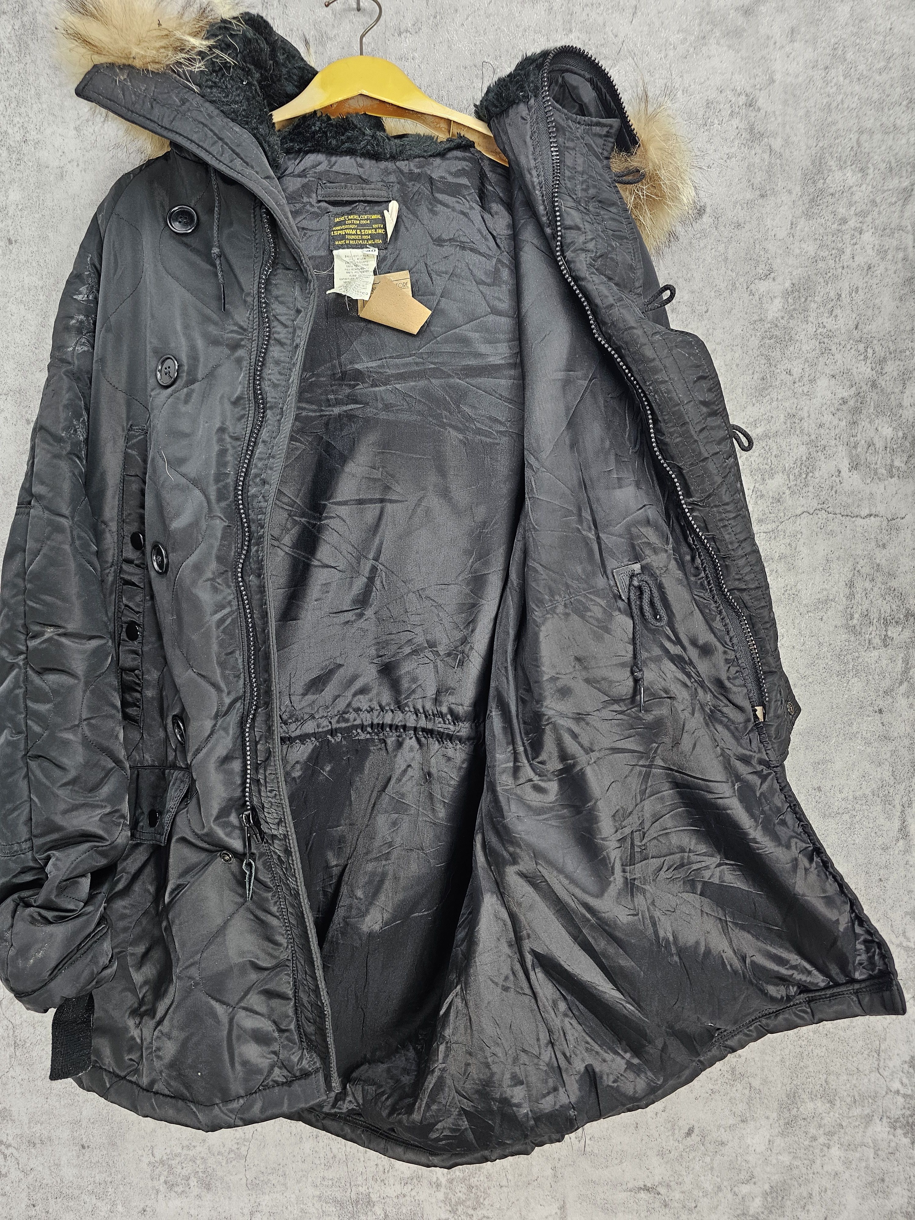 Other 2004 I.SPIEWAK & SONS Parka Military Army Jacket J0078 Size US XXS / EU 40 - 14 Thumbnail