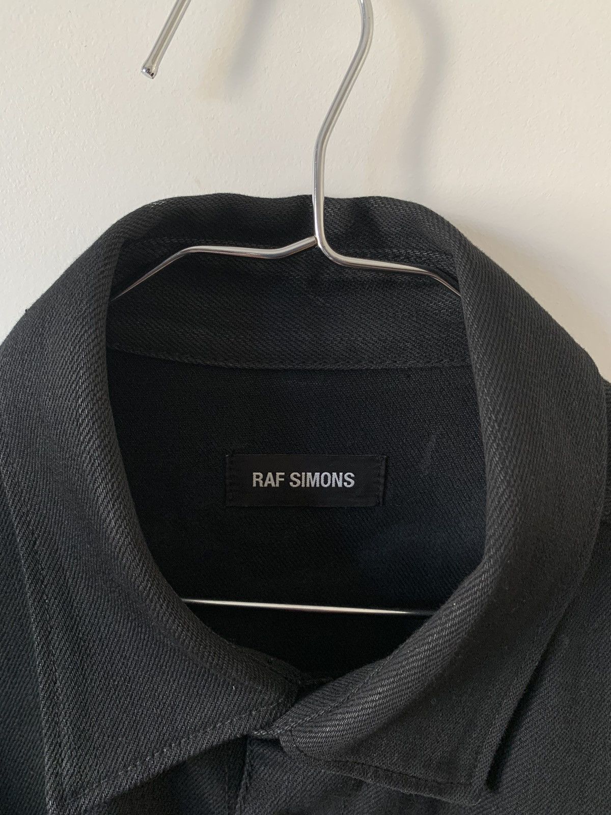 Raf Simons Raf Simons denim black/orange shirt patch Aw 18/19 Size US S / EU 44-46 / 1 - 5 Thumbnail