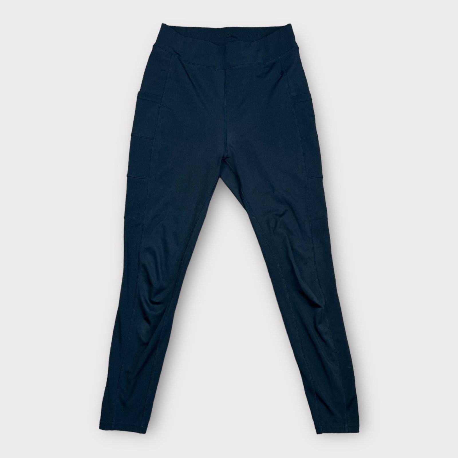 Macys Pocket Black Activewear Leggings | Medium Size 30" / US 8 / IT 44 - 2 Thumbnail