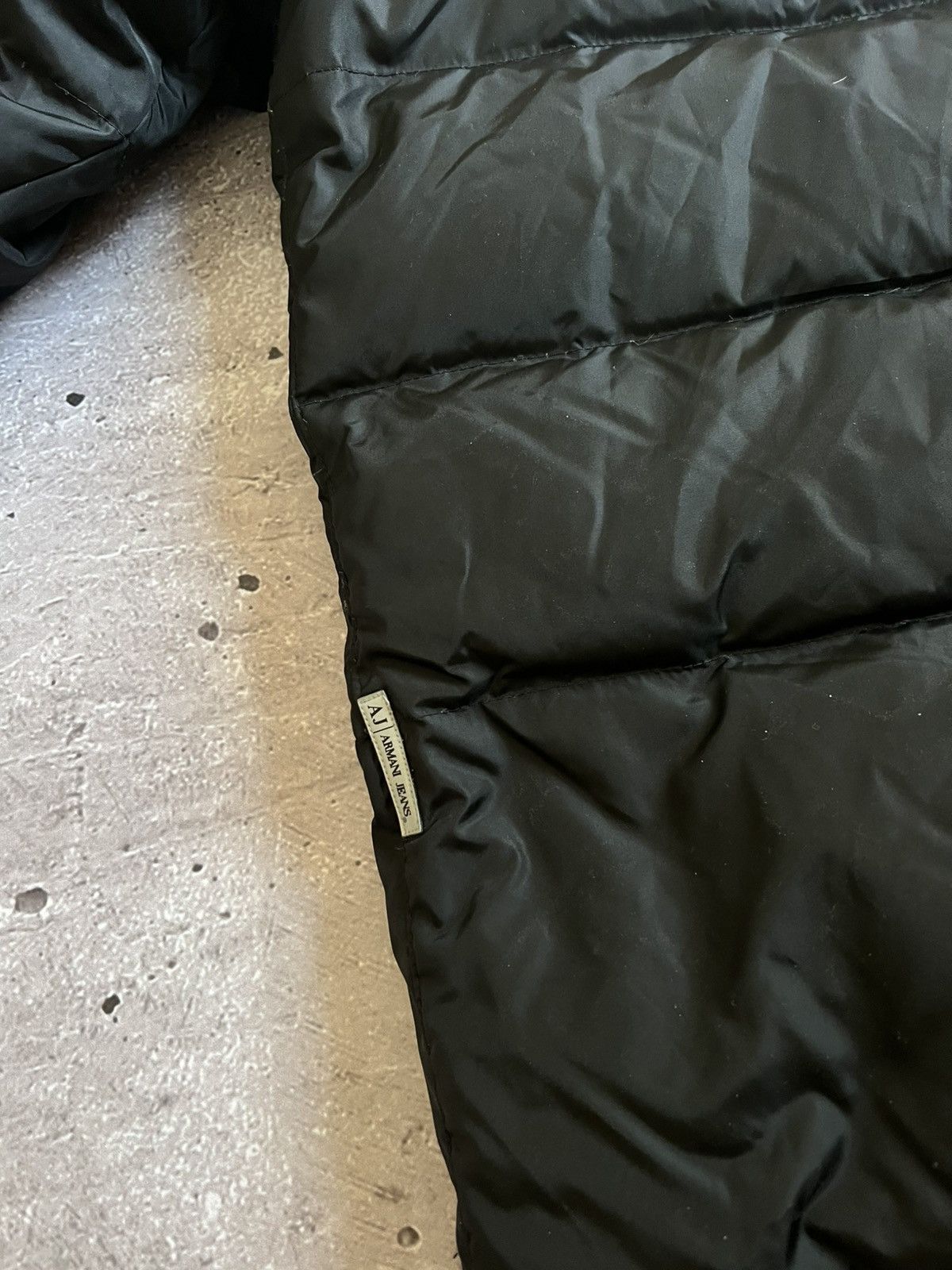 Armani Rare Vintage 90s Armani Jeans Puffer Coat Without lock Sz L Size US L / EU 52-54 / 3 - 14 Thumbnail