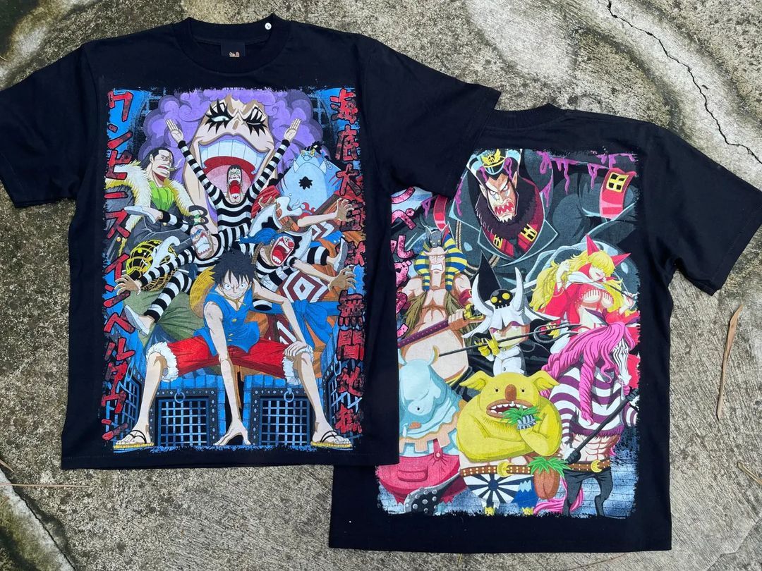 Japanese Brand 🔥Rare🔥ONE PIECE : IMPELDOWN ARC Modern Tee Size US XL / EU 56 / 4 - 4 Thumbnail
