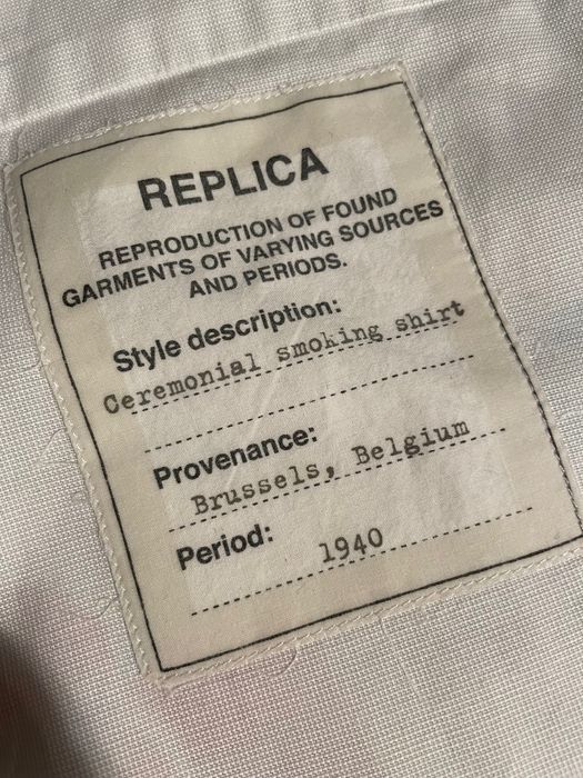 Maison Margiela Martin Margiela Ligne 14 - Smoking Shirt | Grailed