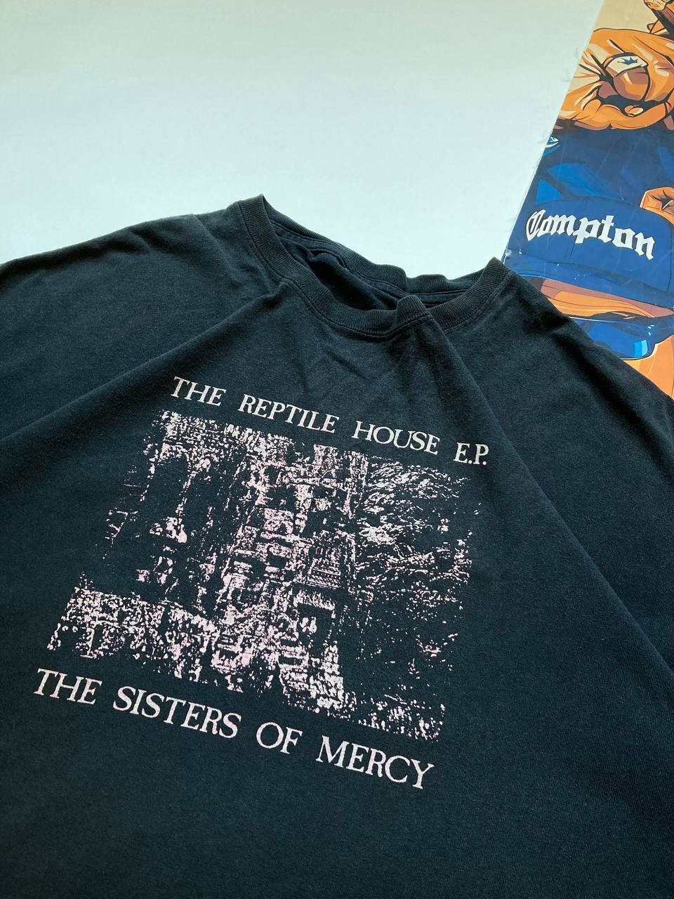 Band Tees The Sisters Of Mercy Mersiful Release Vintage Tee Size US XL / EU 56 / 4 - 4 Thumbnail