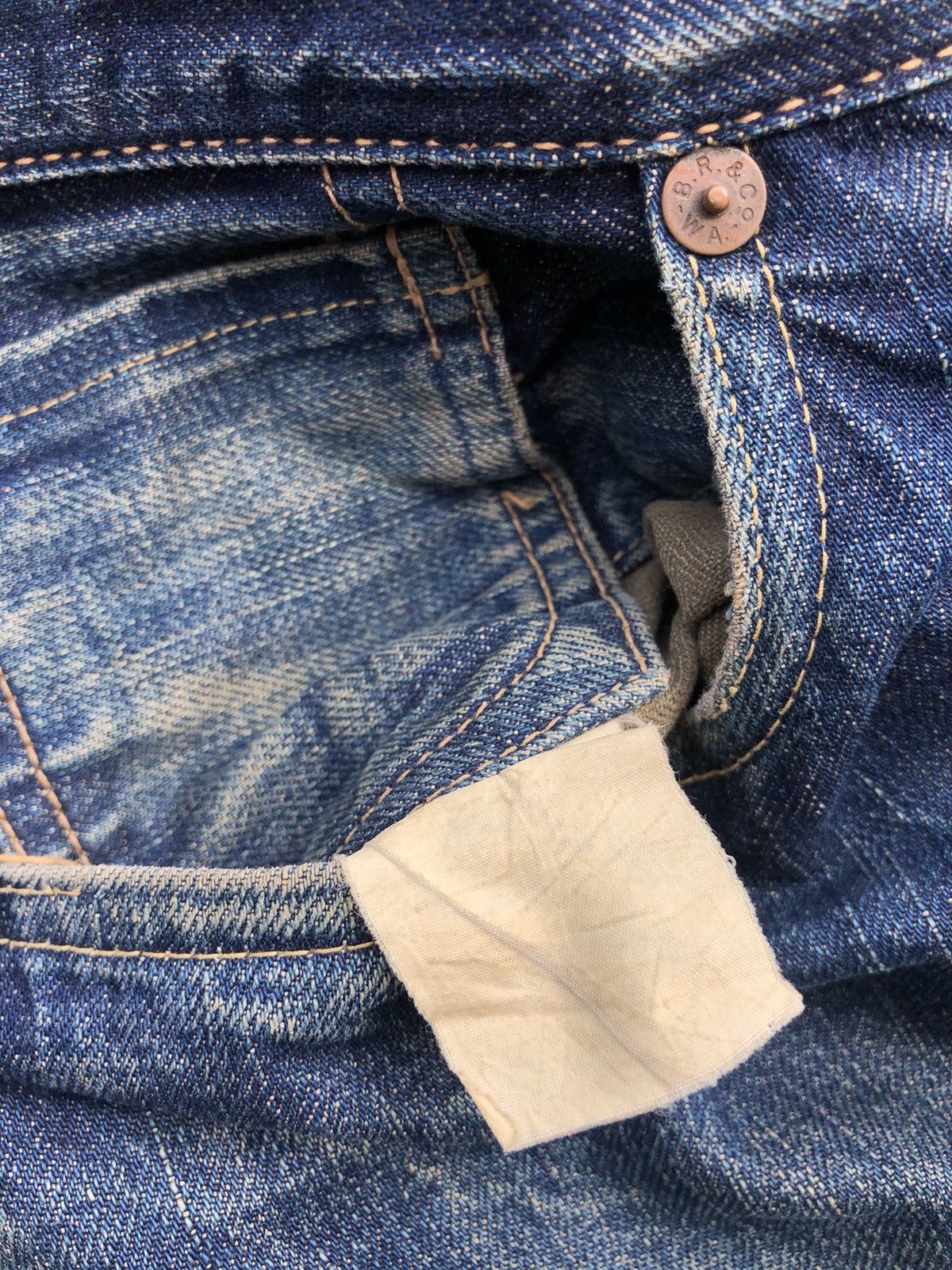 Buzz Rickson's Vintage Buzz Rickson Selvedge Blue Jeans Size US 31 - 10 Thumbnail