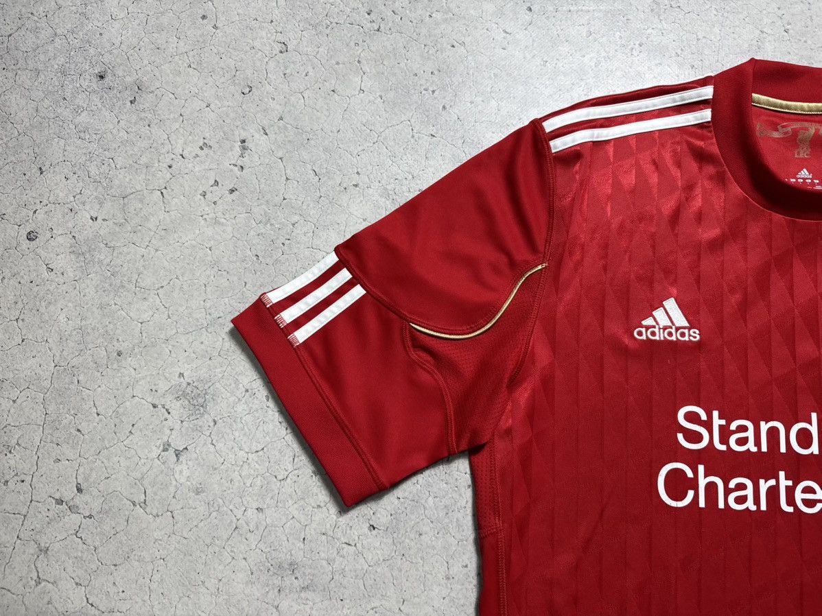 Adidas Adidas FC Liverpool 2010/2012 Vintage Soccer Jersey Size US L / EU 52-54 / 3 - 5 Thumbnail