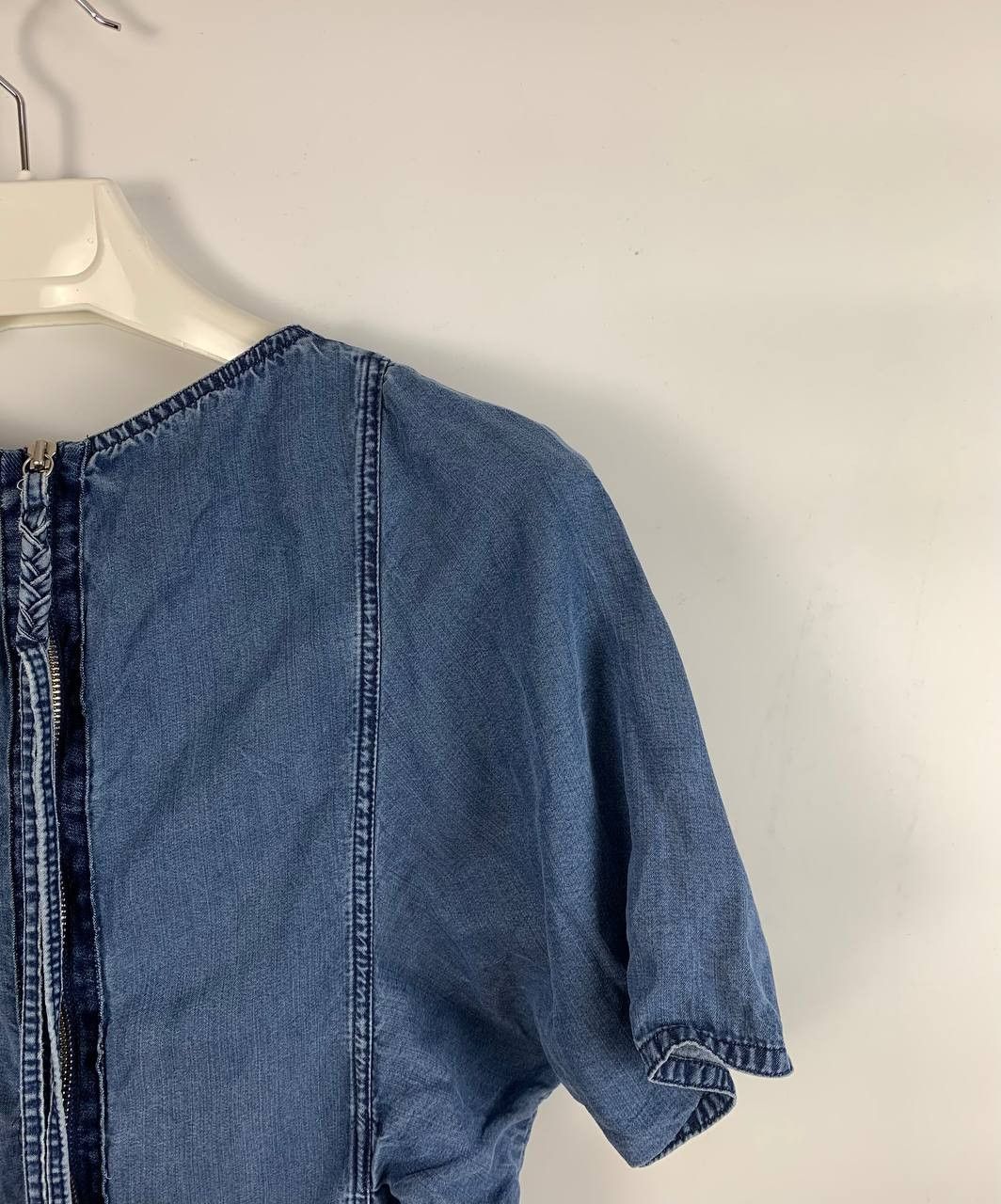 Acne Studios Acne vintage midi dress blue cotton 38 Size XS / US 0-2 / IT 36-38 - 8 Thumbnail