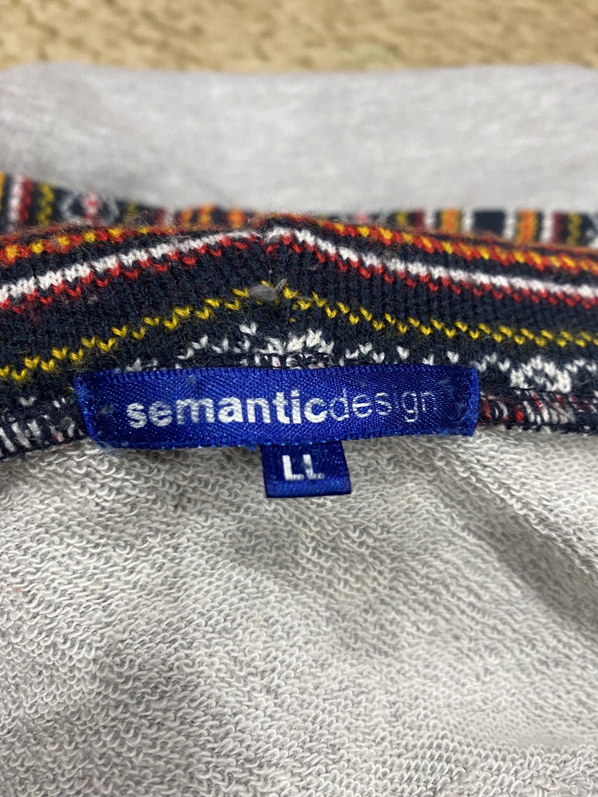 semanticdesign SEMANTIC Design Zipper Jacket Sweater Size US L / EU 52-54 / 3 - 19 Thumbnail