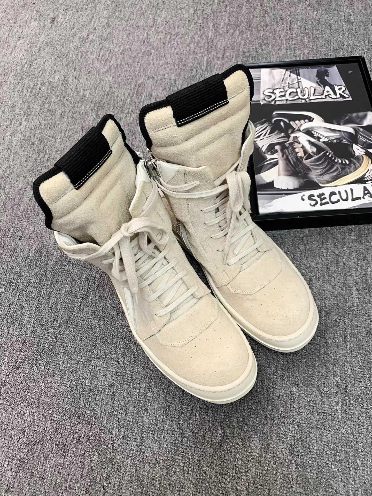 Rick Owens Rick Owens Mainline Desert Inverted Triangle Sneakers K34 Size US 8 / IT 38 - 4 Thumbnail