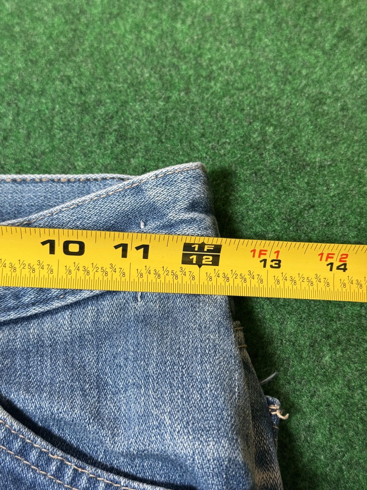 Levi's Vintage Clothing × Vintage Vintage 70s 80s Levi’s Plowboy 24x32 Light Wash Jeans Size US 26 / EU 42 - 5 Thumbnail