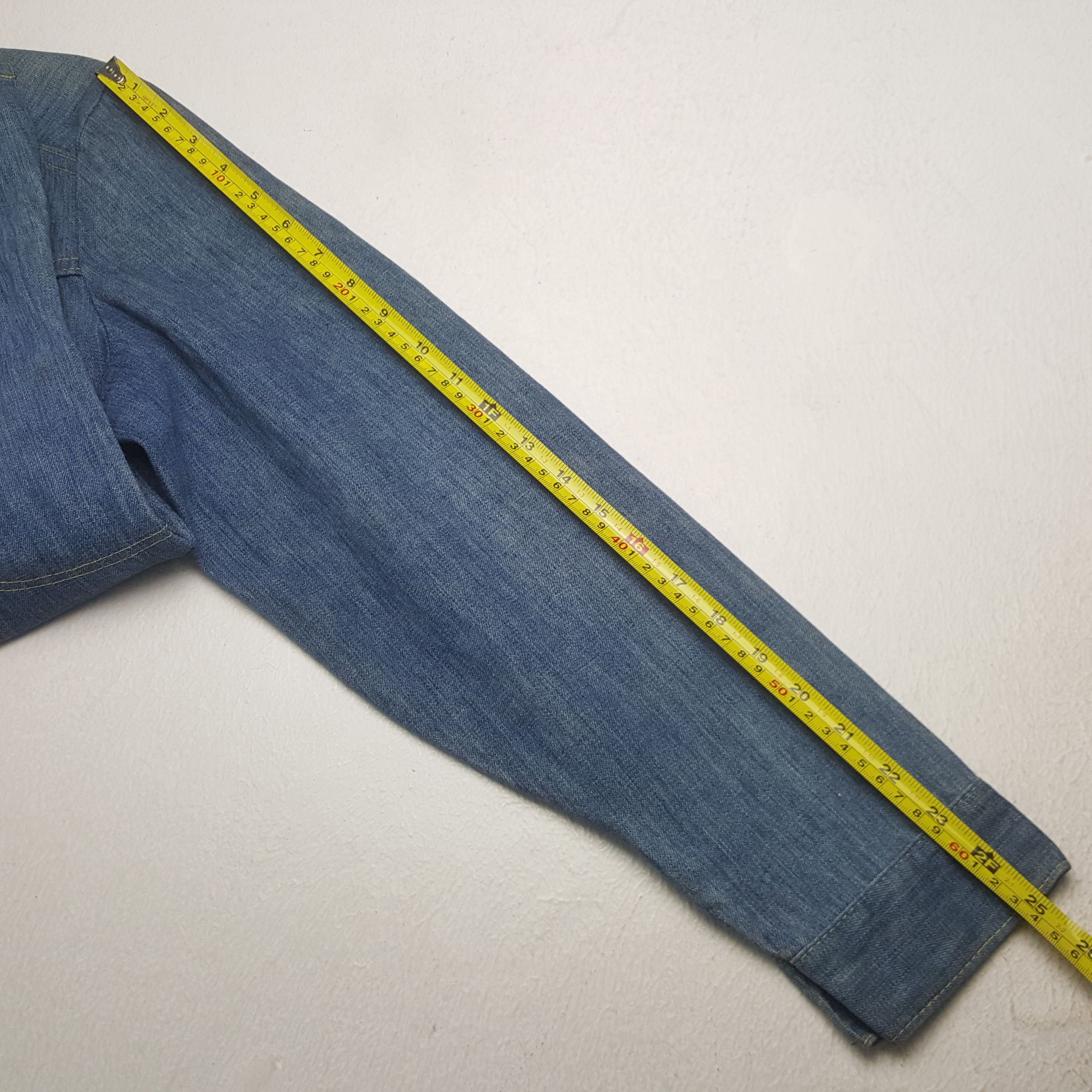 Japanese Brand Vintage Japanese Tiger Patch Denim Jacket Size US M / EU 48-50 / 2 - 7 Thumbnail