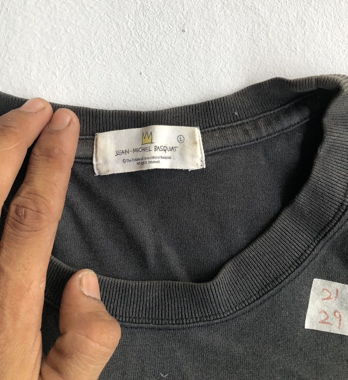 Vintage Vintage Black Tee- Jersey jo E walcot Crown Spider Print Size US M / EU 48-50 / 2 - 6 Thumbnail
