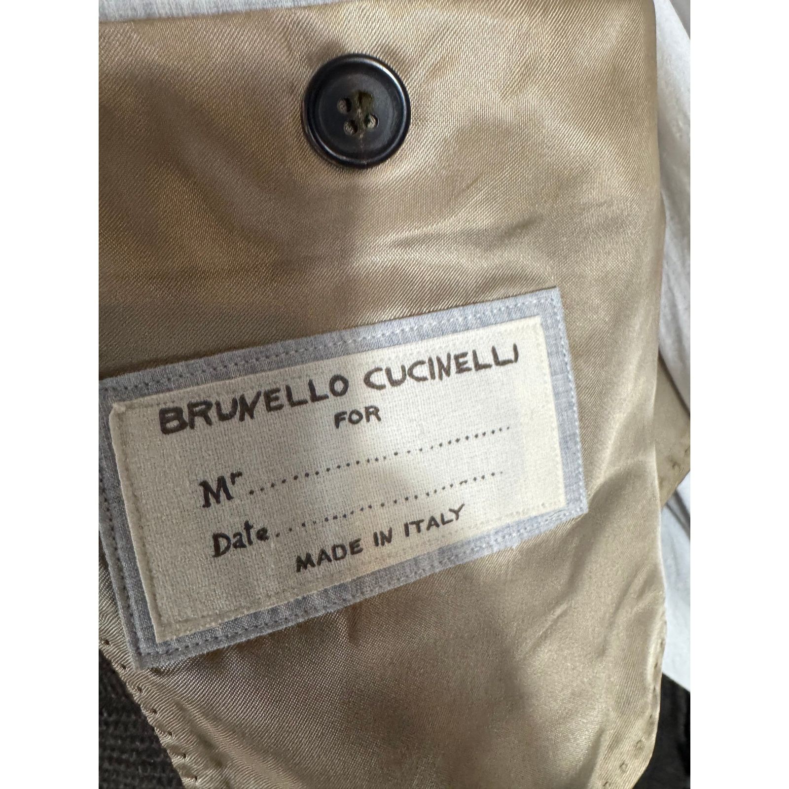 Brunello Cucinelli Brunello Cucinelli Houndstooth Deconstructed Blazer 56 46R Size 46R - 3 Thumbnail