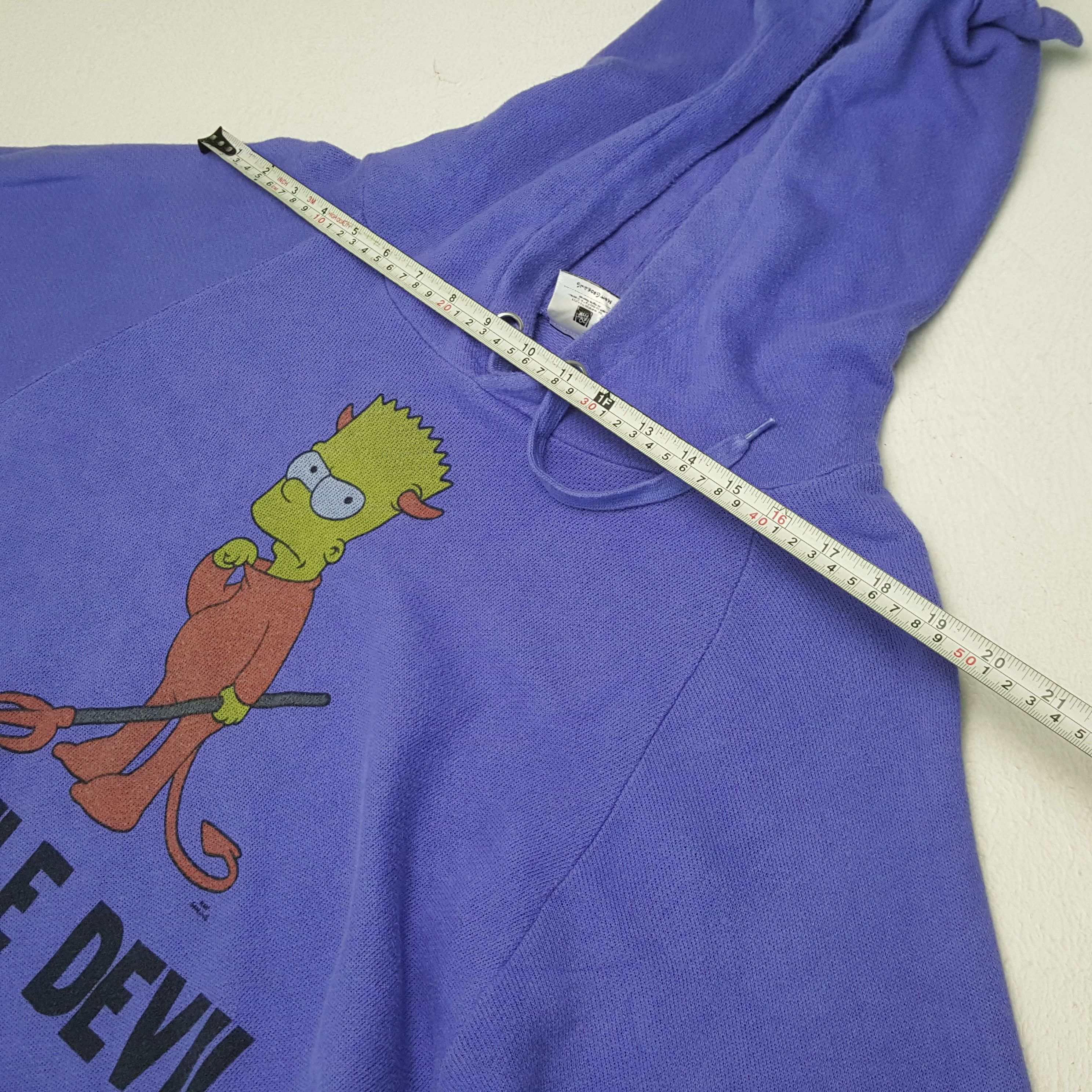The Simpsons × Vintage THE SIMPSONS Cartoon Character Streetwear Hoodies Size US S / EU 44-46 / 1 - 5 Thumbnail