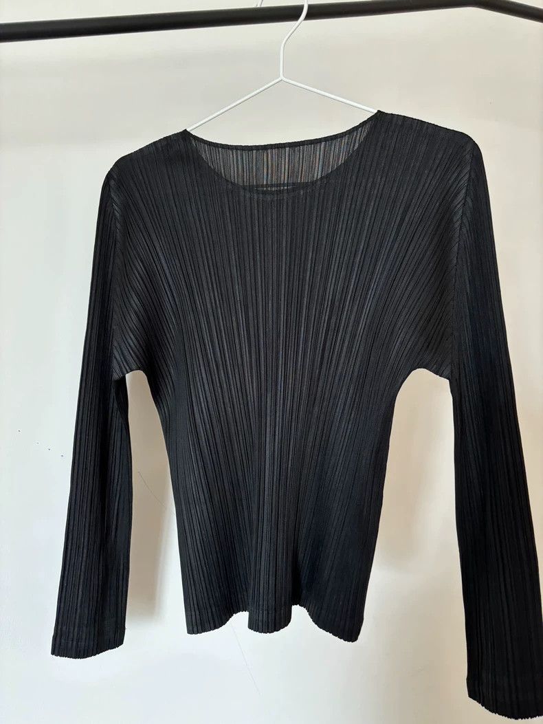 Issey Miyake issey miyake size:3 Black long sleeves 2506-Nextarrow Size XXS / US 00 / IT 34 - 3 Thumbnail