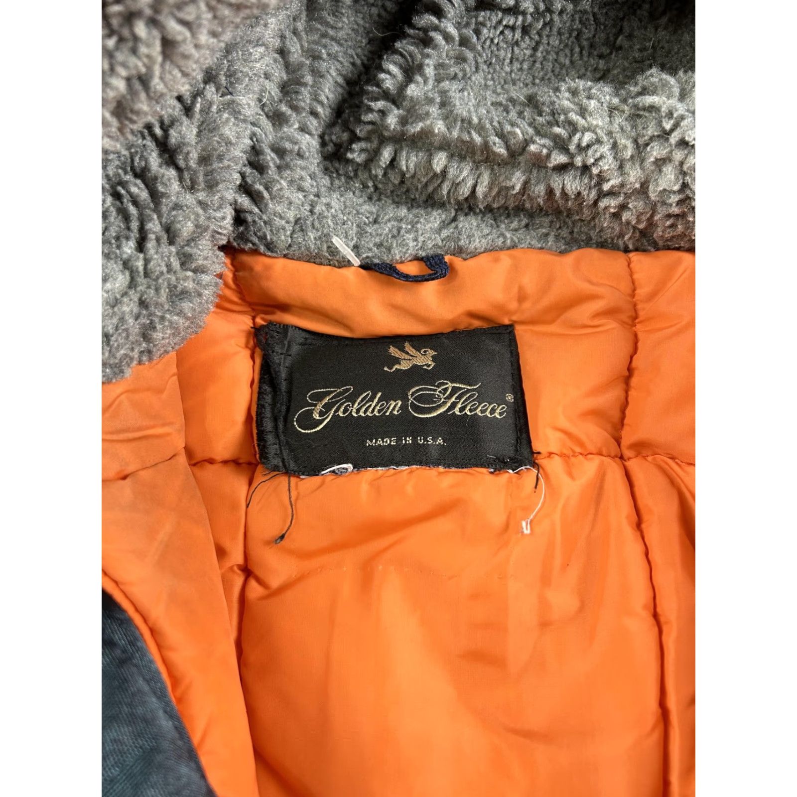 Vintage VINTAGE Golden Fleece Jacket Mens XL Blue Hooded Insulated Parka Size US XL / EU 56 / 4 - 3 Thumbnail