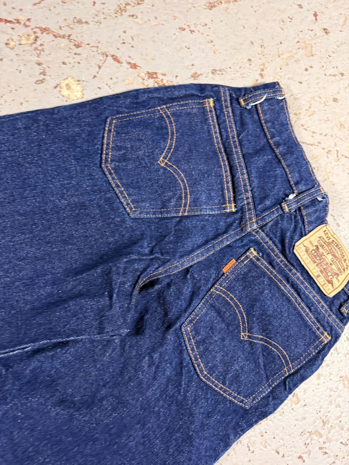 Levi's Vintage Insane Dark Wash Orange Tag Levi Pants 61102 Size US 27 - 3 Thumbnail
