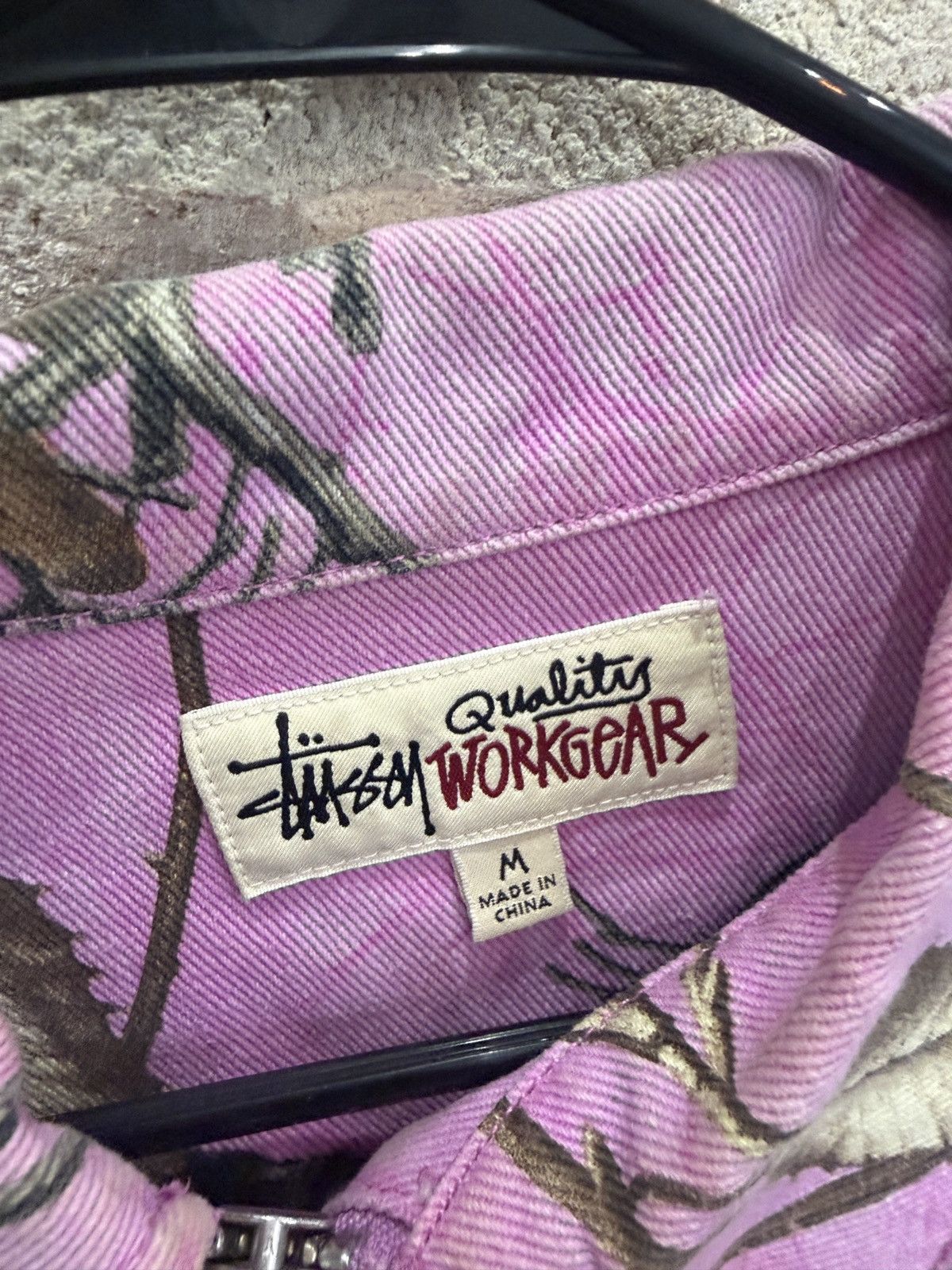 Stussy Stussy x Real Tree Denim Jacket Size US M / EU 48-50 / 2 - 3 Thumbnail