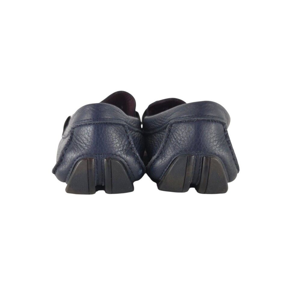 Salvatore Ferragamo Ferragamo Front 4 Driving Loafer US 7 D EU 40 Mens Navy Peb Size US 7 / EU 40 - 3 Thumbnail