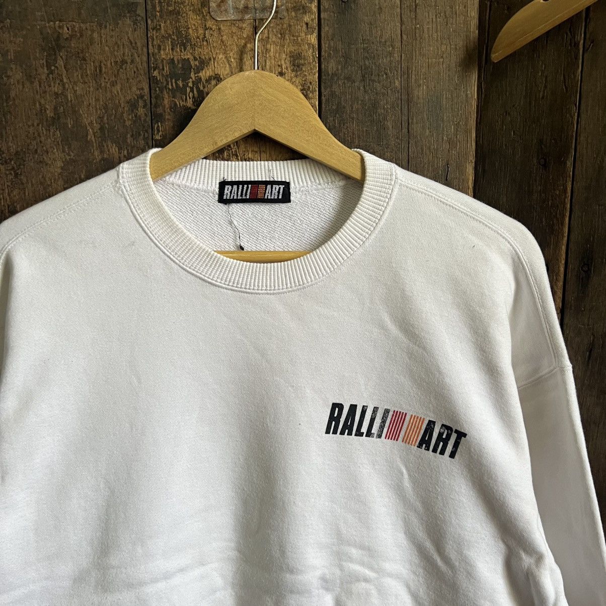 Vintage Vintage 90’s Ralliart Mitsubishi Motor Sports Crewneck Size US M / EU 48-50 / 2 - 3 Thumbnail