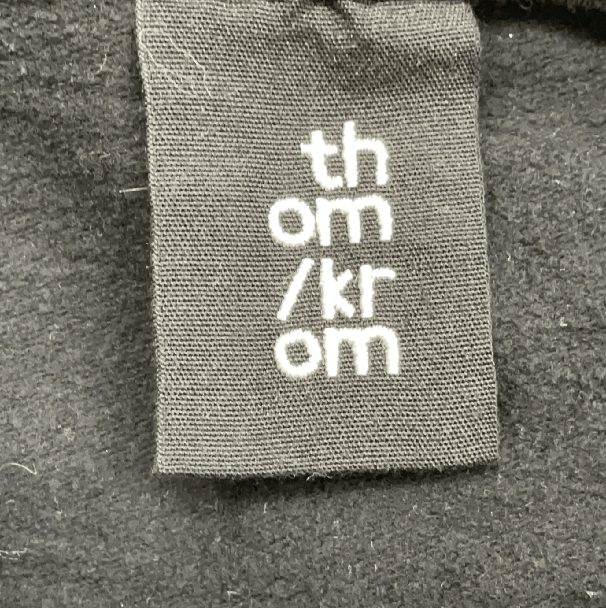 Thom Krom Slim Zip Hoodie Black L, Thom Krom. Size XL / US 12-14 / IT 48-50 - 3 Thumbnail