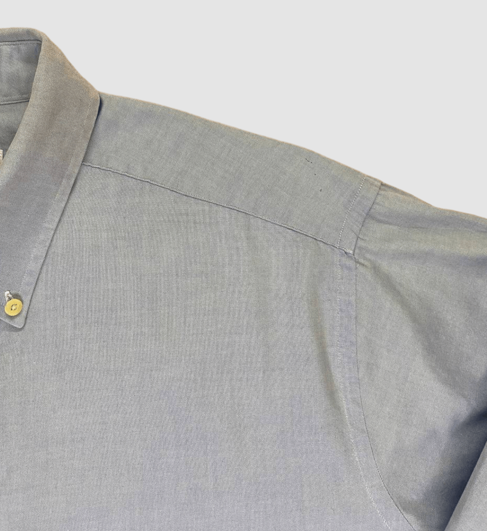 Burberry Vintage Burberrys Long Sleeve Button Down Shirt Size US L / EU 52-54 / 3 - 3 Thumbnail