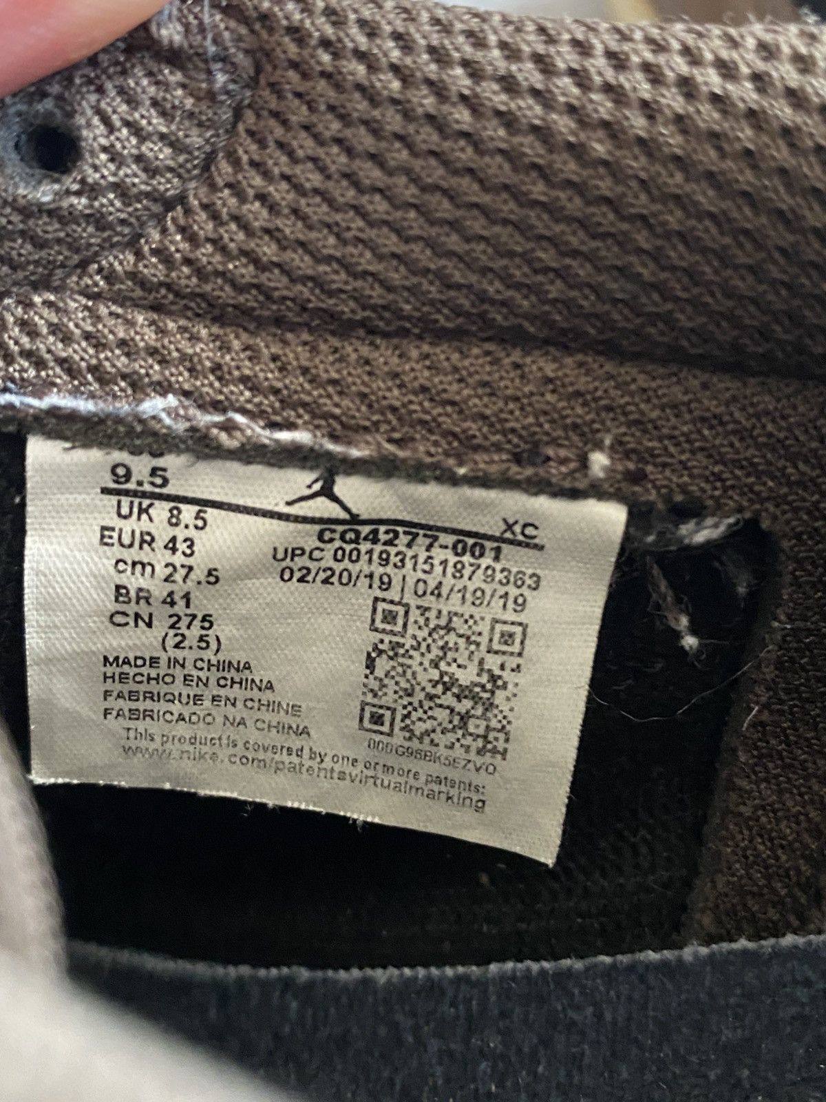 Nike × Travis Scott Nike Air Jordan 1 Low x Travis Scott “Mocha” shoes US9.5 Size US 9.5 / EU 42-43 - 13 Thumbnail