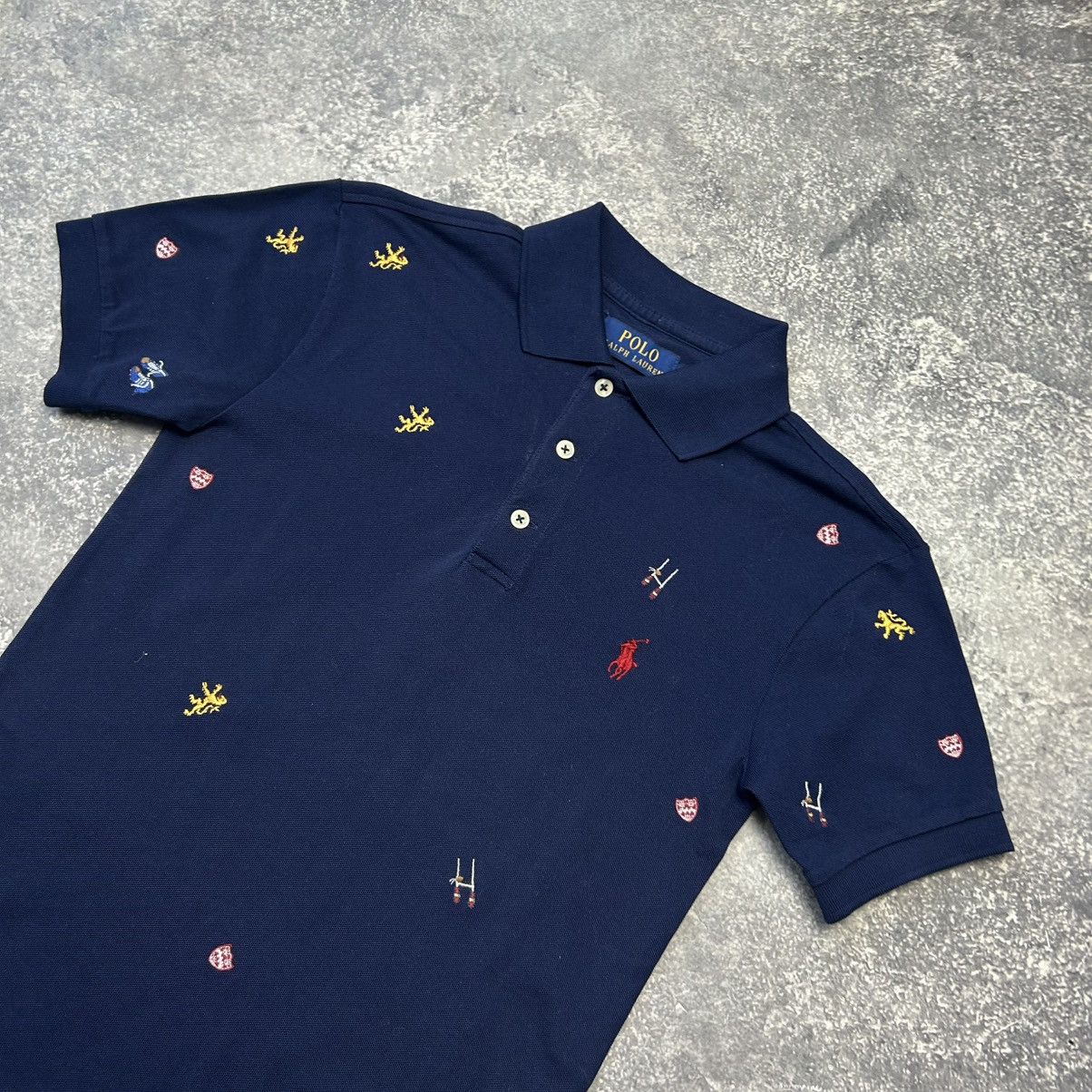 Polo Ralph Lauren Mens Polo Ralph Lauren Monogrammed y2k opium polo Size US XS / EU 42 / 0 - 2 Thumbnail