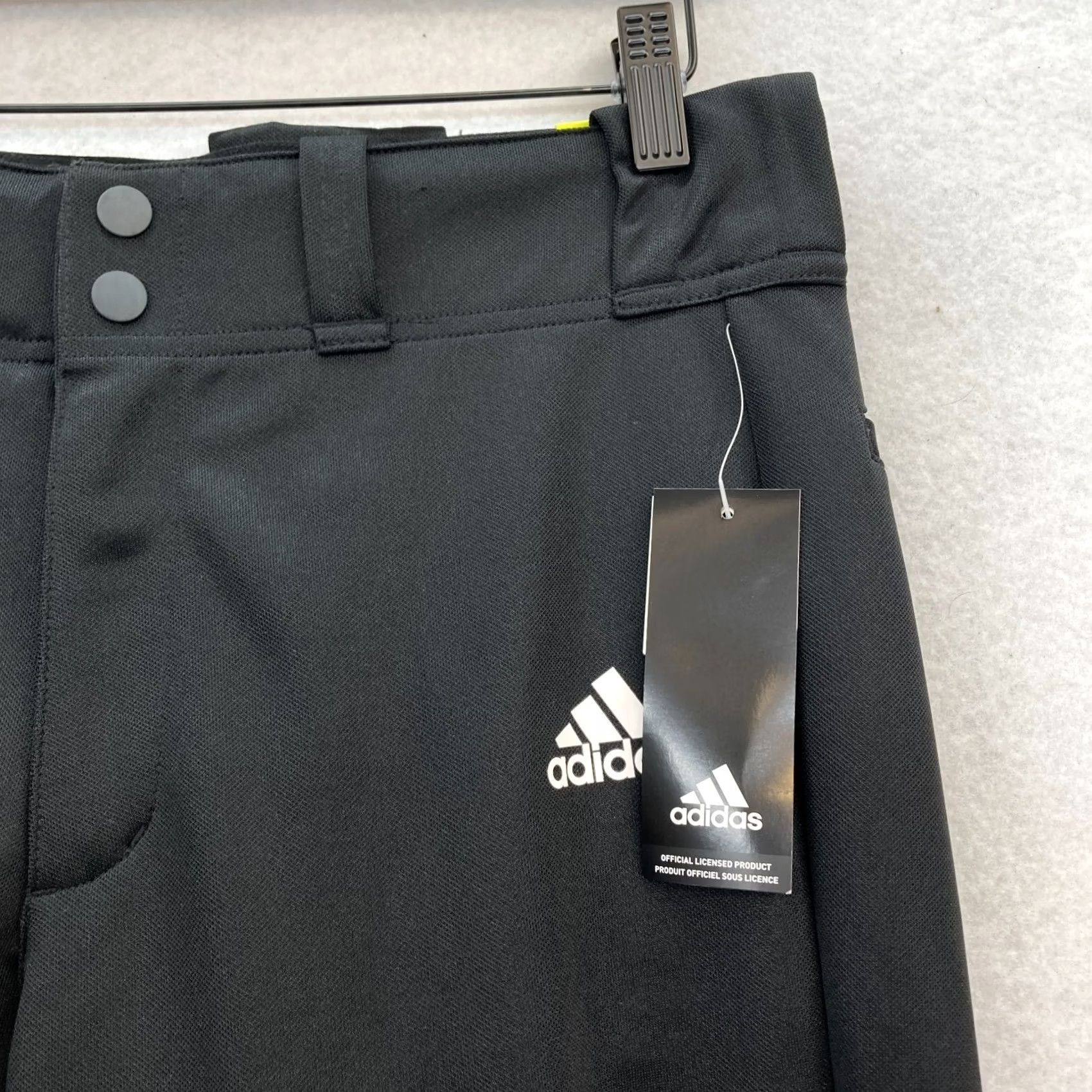 Adidas Adidas Aeroready Track Pants Mens Small Black Relaxed Fit Open Bottom Soccer NWT Size US 29 - 3 Thumbnail