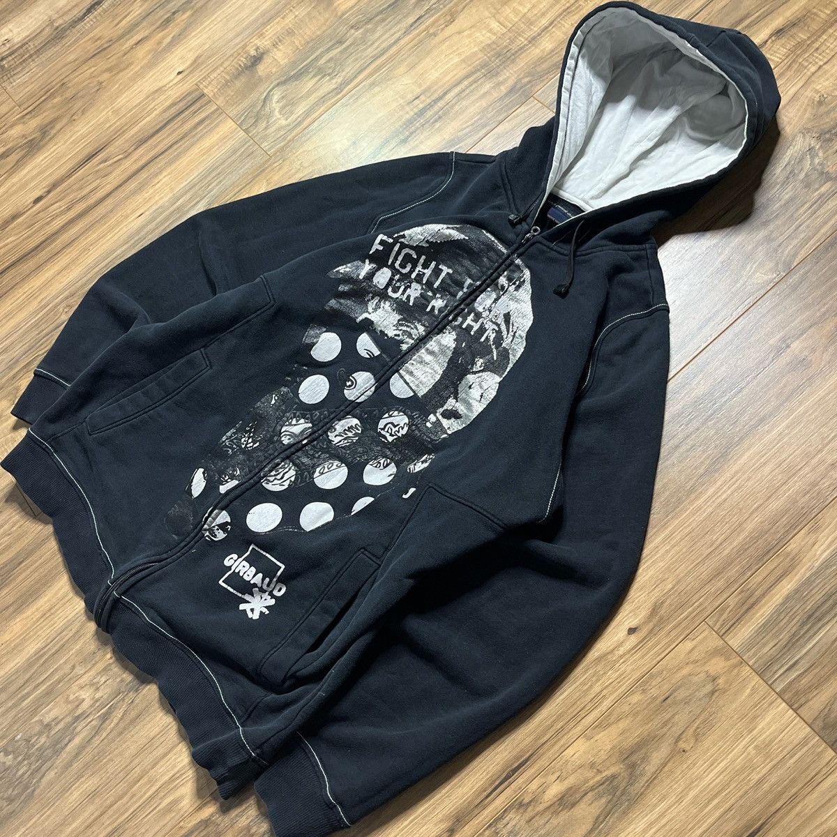 Supreme Marithé + François Girbaud Zip Up Hooded Sweatshirt