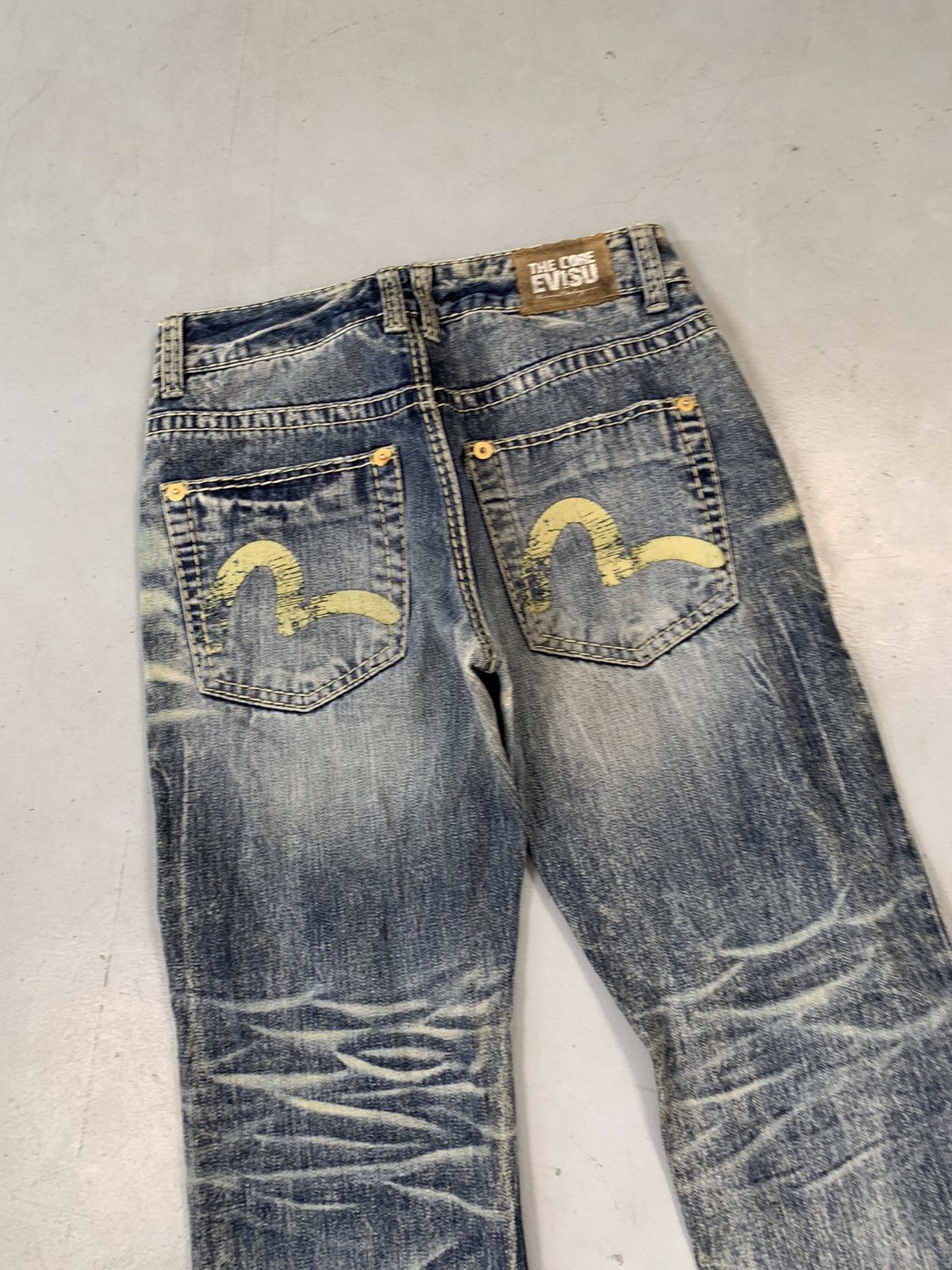 Japanese Brand Vintage Evisu inspired emboridered denim Size US 32 / EU 48 - 3 Thumbnail