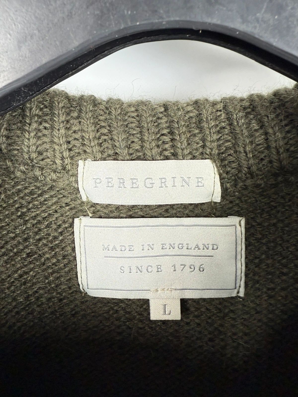 Peregrine Peregrine 1796 Wool Knit Sweater Made In England size L Size US L / EU 52-54 / 3 - 4 Thumbnail