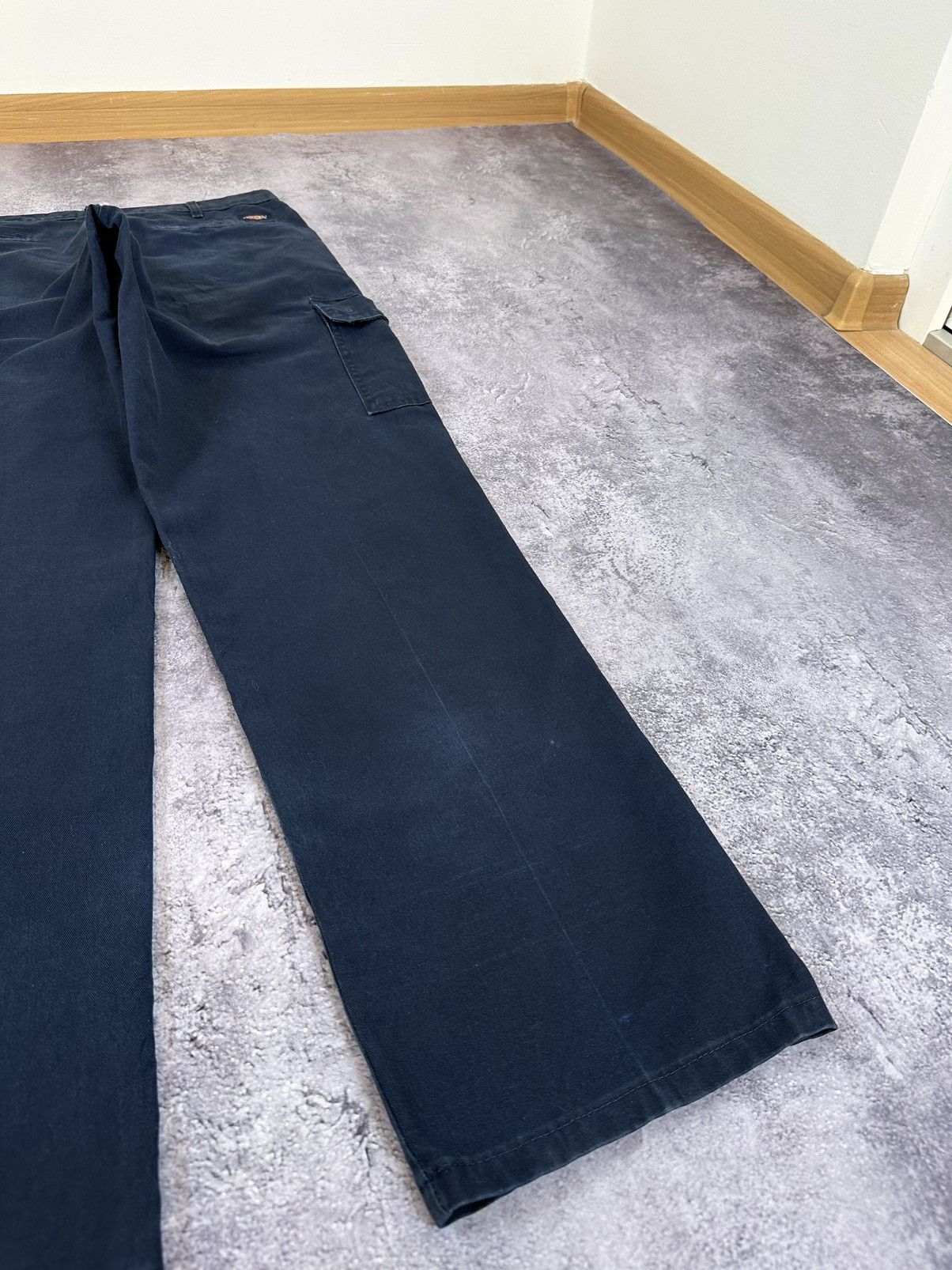 Dickies Vintage Dickies Cargo Carpenter Faded Baggy Y2K Work Pants Size US 34 / EU 50 - 4 Thumbnail