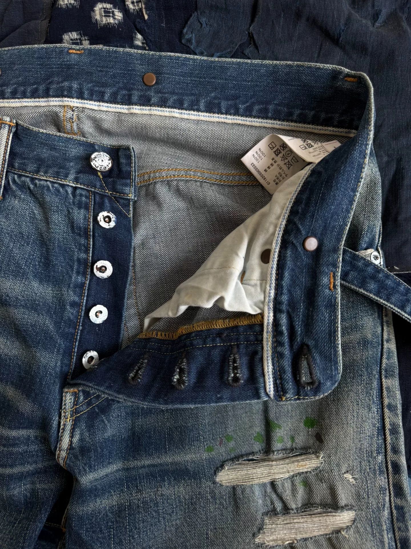 Visvim VISVIM 19AW TRAVAILLER BRACES DRY DENIM Size US 26 / EU 42 - 7 Thumbnail