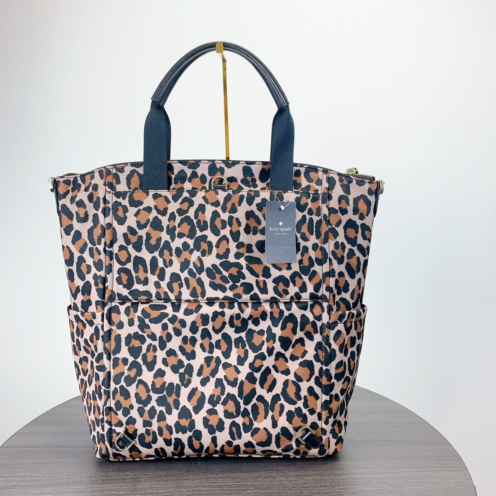 Kate Spade Kate Spade KI375 Chelsea Spotted Leopard Large Backpack Size ONE SIZE - 4 Thumbnail
