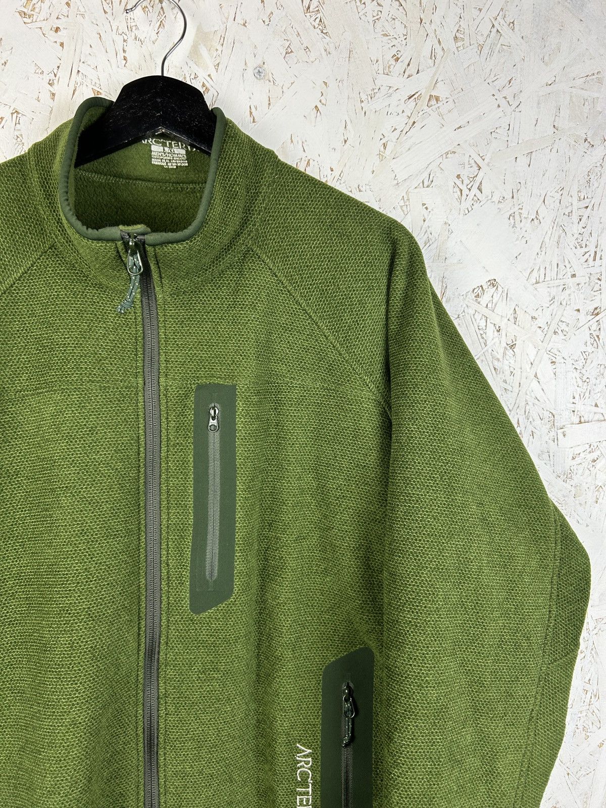 Arc'teryx Vintage Arc’Teryx Strato Polartec Fleece Jacket Green L Size US L / EU 52-54 / 3 - 2 Thumbnail