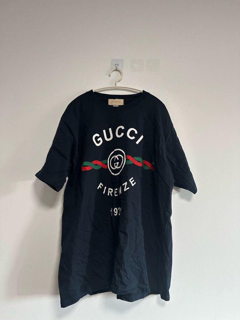 Gucci Short Sleeve T-Shirt Deep Blue XXL dmc