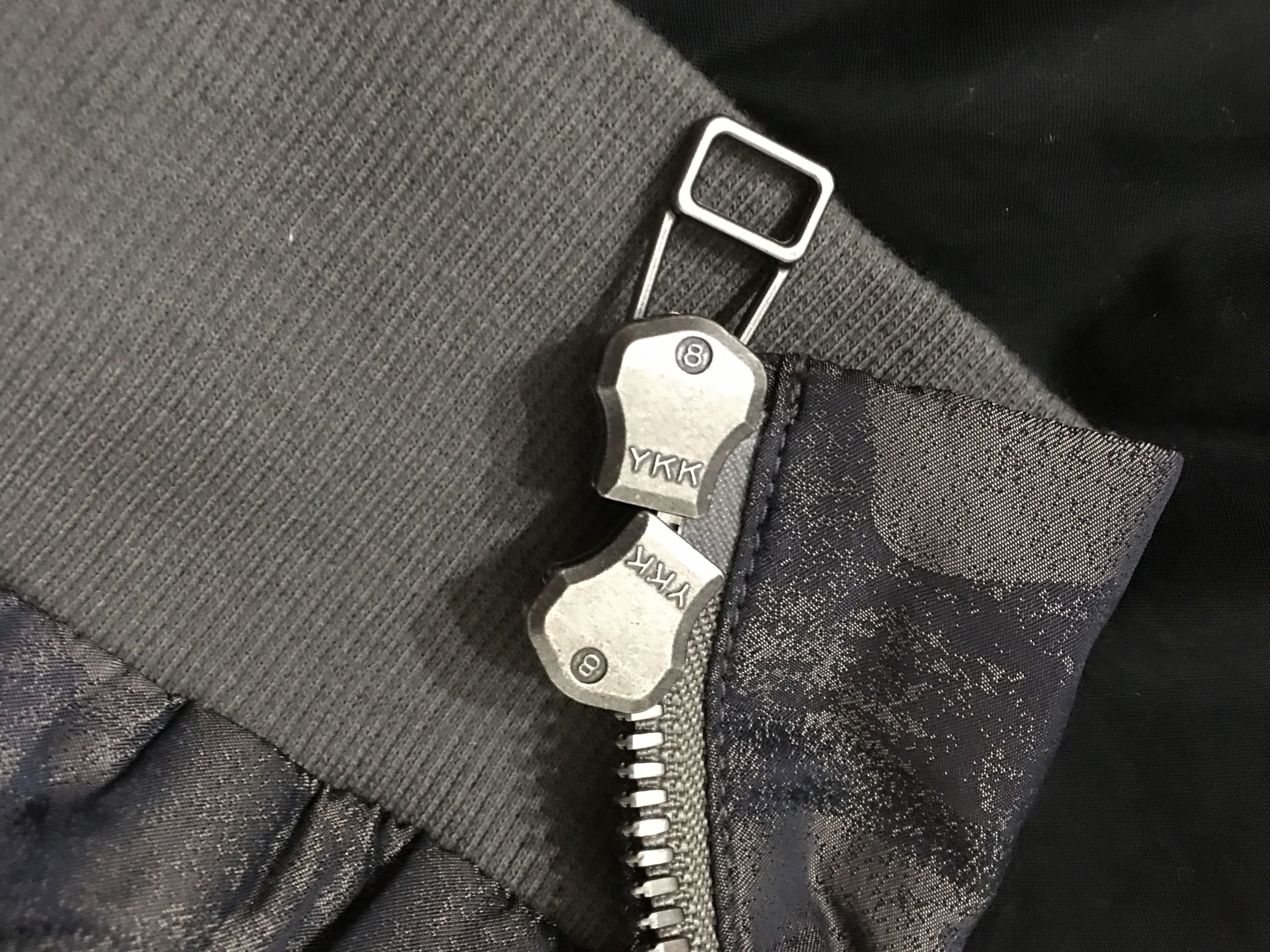 Helmut Lang Helmut Lang Olive Slate Camo Print Technical Bomber Jacket Size US XS / EU 42 / 0 - 14 Thumbnail