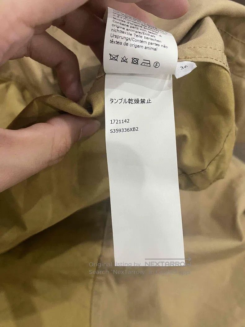 Loewe Loewe Long windbreaker with leather logo and color-blockin Size XS / US 0-2 / IT 36-38 - 7 Thumbnail